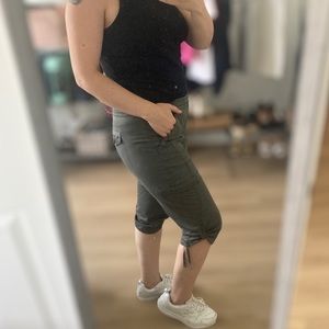 Brand is supplies -size 8 -3/4 length fitted cargo pants
